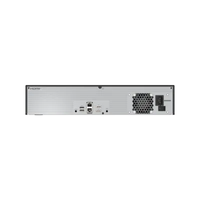 Hanwha - WRN-1632-4TB - 2U WAVE NVR (Intel based) with 4 Professional licenses, 4TB RAW, supports: 32 channels, Wisenet WAVE pre-installed, H.264/H.265/MJPEG, 4 fixed internal SATA HDDs (10TB max per HDD), Wisestream technology, HDMI/DP output, Dual 