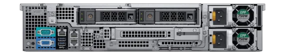 Hanwha - WRR-P-S202L1-132TB - Wisenet WAVE Optimized 2U Rack Server with 132TB HDD (Linux OS)