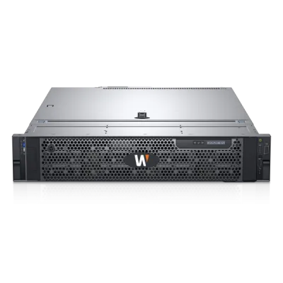 Hanwha - WRR-Q-A200W-72TB - Wisenet WAVE optimized 2U rack server with 72TB HDD