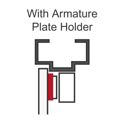 SECO-LARM - E-941S-600/HQ - Armature Plate Holder for 600-lb Series Electromagnetic Locks