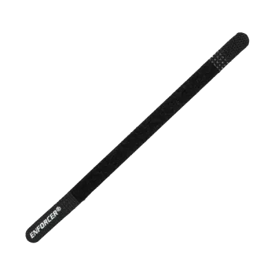 SECO-LARM - X-714-046-18B - Hook-and-loop cable tie. 7" (180mm) long, ⅜" (10mm) wide. Hooks on opposite sides at the end of the tie. Use for cable management. Sold in multiples of 10 (price is for 1 pc).