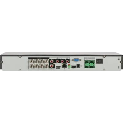 Dahua - C885E62A - HDCVI Kit: 8-CH, 4K Analytics+ Penta-brid DVR + 6x 5MP, Mini Eyeball Cameras