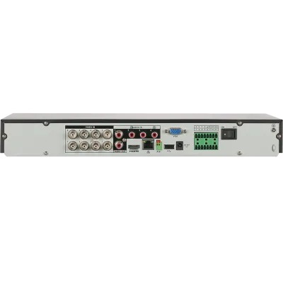 Dahua - X82R2A8 - 8CH Analytics+ Penta-brid XVR H.265 4K Pro 1U 2 SATA Bays, 8TB