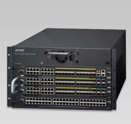 Planet - XGS3-42000R - 4-Slot Layer 3 IPv6/IPv4 Routing Chassis Switch