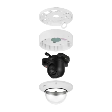 Hanwha - XND-6081VZ - 2MP Vandal-Resistant Indoor Network Dome PTRZ Camera