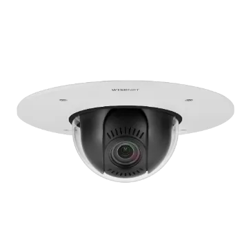Hanwha - XND-8081FZ - 5MP Flush Mount Network Dome PTRZ Camera