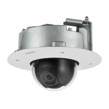 Hanwha - XND-8081FZ - 5MP Flush Mount Network Dome PTRZ Camera