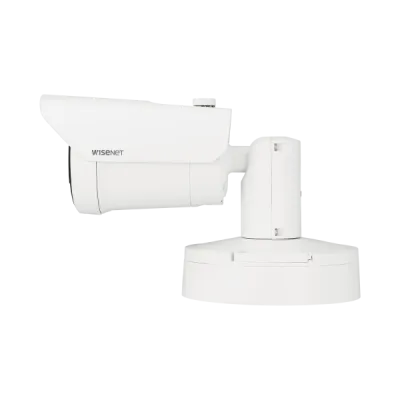 Hanwha - XNO-C9083R - Powered by WN7, Outdoor Network AI IR Bullet Camera, 4K resolution @ 30FPS, 4.4~9.3mm(2.1x) (112.1°~47.5°) motorized varifocal lens, Triple codec (H.265/H.264/MJPEG), IR viewable length 40m (131.2ft), USB port for easy installat