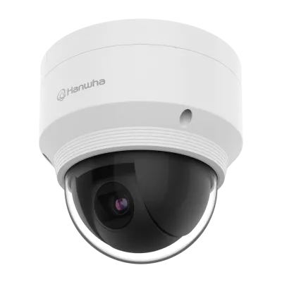Hanwha - XNP-6120HW - Wisenet X powered by Wisenet 5 network outdoor PTZ camera, 2MP, Full HD(1080p) @ 60fps, 12X optical zoom lens (5.2mm ~62.4mm) (54.58º ~ 5.30º), Pan: 360° endless. Tilt: -5°~ 185°, triple codec H.265/H.264/MJPEG with WiseStream I