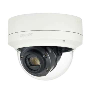 Hanwha - XNV-6120R - Wisenet X powered by Wisenet 5 network IR outdoor vandal dome camera, 2MP, Full HD(1080p) @60fps, 12X optical zoom lens (5.2mm ~62.4mm) (54.58º ~ 5.30º), triple codec H.265/H.264/MJPEG with WiseStream II technology, 150dB WDR, US