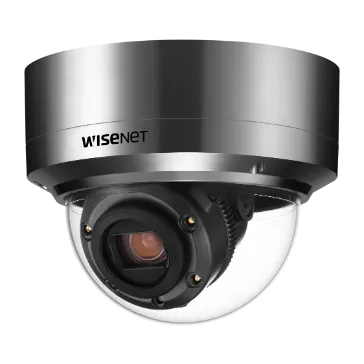 Hanwha - XNV-6120RS - 2MP 12X IR Stainless steel Dome
