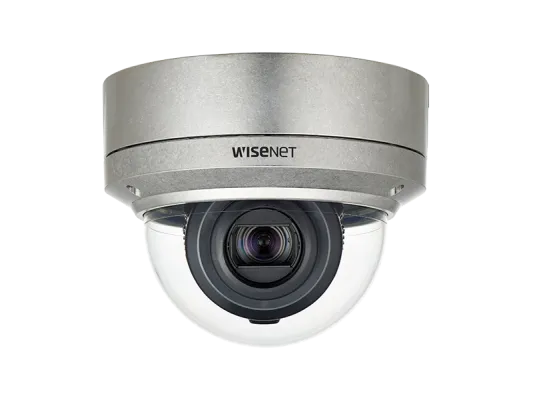 Hanwha - XNV-6120RS - 2MP 12X IR Stainless steel Dome