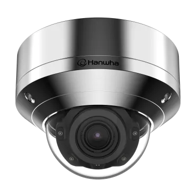 Hanwha - XNV-8080RSA - 5MP Stainless Steel IR Vandal Dome