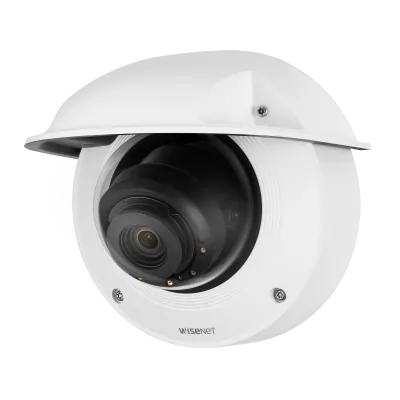 Hanwha - XNV-8081RE - 5MP Outdoor Dome, PoE extender camera
