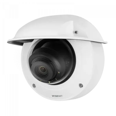Hanwha - XNV-8082R - 6MP Vandal-Resistant IR Outdoor Network Dome Camera