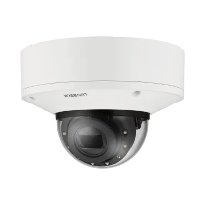Hanwha - XNV-8083R - 6MP IR Outdoor Vandal Dome AI Camera