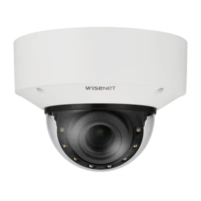 Hanwha - XNV-C7083R - 4MP IR Outdoor Vandal Dome AI Camera