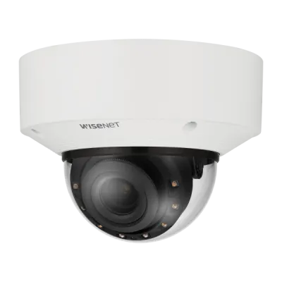 Hanwha - XNV-C8083R - 6MP IR Outdoor Vandal Dome AI Camera