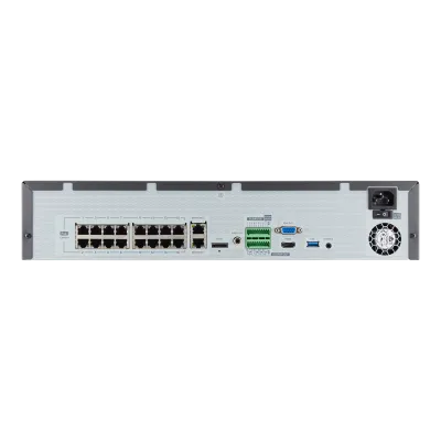Hanwha - XRN-1610SA-4TB - WiseNet X Series 16-Channel 12MP PoE+ NVR with 4TB HDD