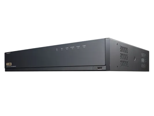 Hanwha - XRN-1610-8TB - 16CH 4K 180Mbps NVR-8TB