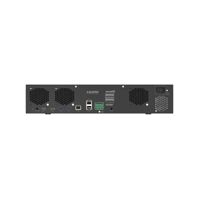 Hanwha - XRN-6420B2-48TB - 8K NVR (Intel based), 64Ch, 48TB RAW, 8 SATA HDD bays (up to 10TB per HDD), H.265/H.264/MJPEG, SUNAPI, ONVIF, ARB (Automatic Recovery Backup) & Failover (N+1), Up To 520 Mbps Recording / Up To 200 Mbps Playback, Dual Stream