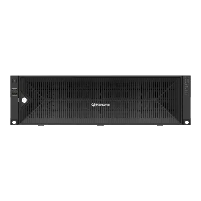 Hanwha - XRN-3220B4-128TB - 8K NVR (Intel Based), 32Ch, 128TB RAW, 16 SATA HDD Bays