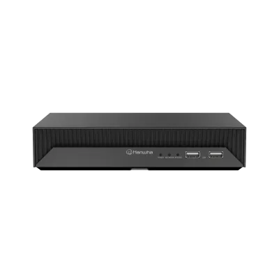 Hanwha - XRN-426S-1T - 4K NVR (Intel Based), 4CH with 4 PoE/PoE+ ports (PoE Budget 50W), 1TB SSD