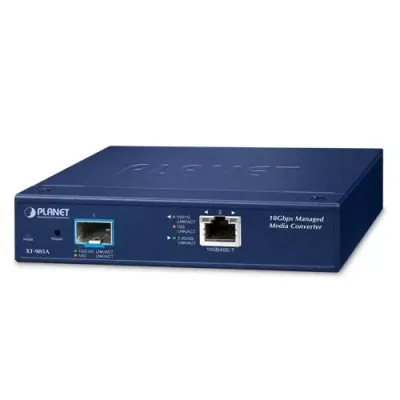 Planet - XT-905A - 1-Port 10G/5G/2.5G/1G/100BASE-T + 1-Port 10G/1GBASE-X SFP+ Managed Media Converter