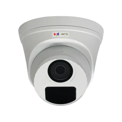 ACTI - Y71 - 2MP Outdoor Analog Dome with D/N, Adaptive IR, Extreme WDR, ELLS, Fixed lens, f2.8mm/F2.0 (HOV:90.5°), TVI/AHD/CVI/CVBS, DNR, DC12V, IP67