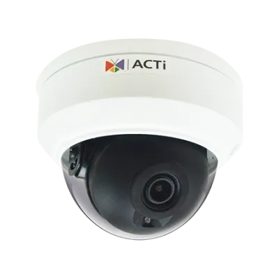 ACTi - Z710 - 8MP Outdoor Mini Dome with D/N, Adaptive IR, Superior WDR, SLLS, Fixed lens