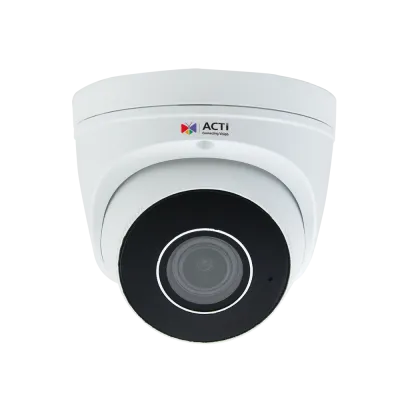 ACTi - Z87 - 4MP Outdoor Zoom Dome with D/N, Adaptive IR, Superior WDR, SLLS, 4.3x Zoom lens