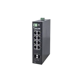 Vivotek - AW-IHT-1000 - Industrial 8 Port PoE Switch