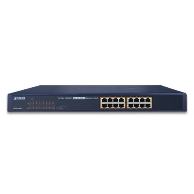 Planet - FNSW-1600P - 16-Port 10/100Mbps PoE Fast Ethernet Switch (125W)