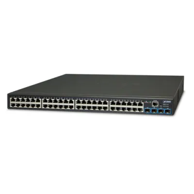 Planet - GS-2240-48T4X - 48-port 10/100/1000T + 4-port 10G SFP+ Web Smart Switch
