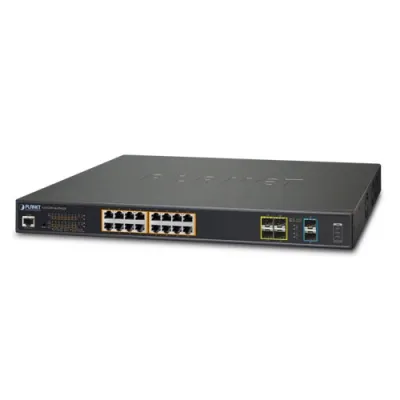 Planet - GS-5220-16UP4S2XR - L3 16-Port 10/100/1000T Ultra PoE + 4-Port 100/1000X SFP + 2-Port 10G SFP+ Managed Switch