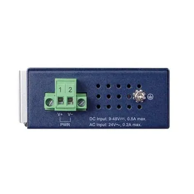Planet - IGT-815AT -  IP30 Compact size Industrial 100/1000BASE-X SFP to 10/100/1000BASE-T Media Converter