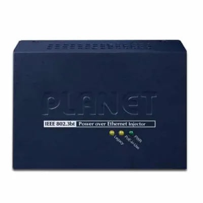 PLANET - POE-171A-60 - Single-Port Multi-Gigabit 802.3bt PoE++ Injector (60 Watts)