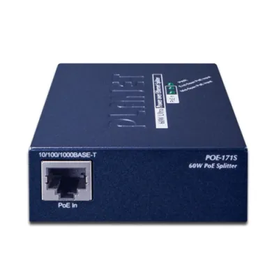 Planet - POE-171S - Single Port 10/100/1000Mbps Ultra POE Splitter (12V/19V/24V)