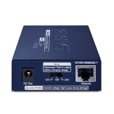 Planet - POE-172S - Single Port 10/100/1000Mbps 95W Ultra PoE Splitter (12V/19V/24V)