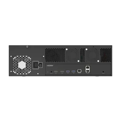 Hanwha - BRR-P6410A4E-40TB - 3U BLAZE Network Video Recorder Up To 64 Channels, 40TB Raw