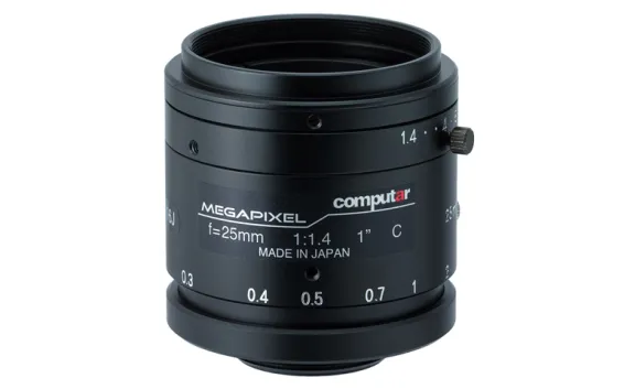 Computar - V2514-MP - 1" 25mm f1.4, 2.0 megapixel Ultra low Distortion Lens
