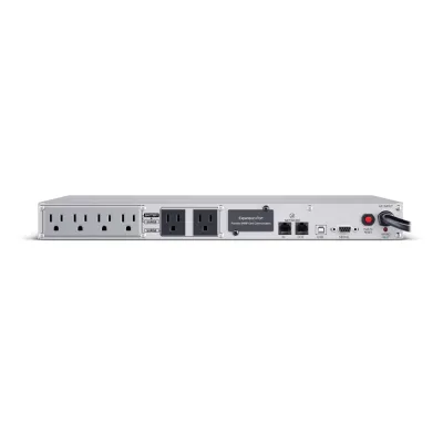 Cyber Power - CP1000PFCRM1U - 1000VA/600W 1U Rackmount UPS, 6 NEMA 5-15R Outlets, NEMA 5-15P Plug, 10 Ft. Cord