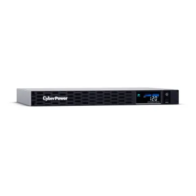 Cyber Power - CP1000PFCRM1U - 1000VA/600W 1U Rackmount UPS, 6 NEMA 5-15R Outlets, NEMA 5-15P Plug, 10 Ft. Cord