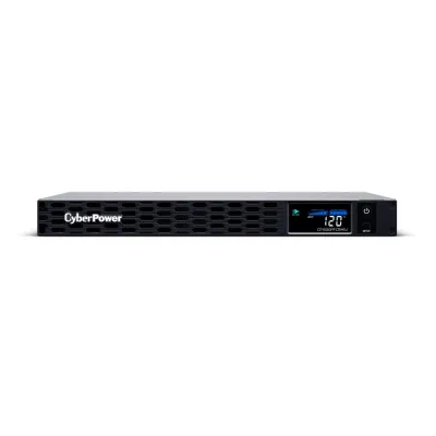 Cyber Power - CP1500PFCRM1U - 1500VA/900W 1U Rackmount UPS, 6 NEMA 5-15R Outlets, NEMA 5-15P Plug, 10 Ft Cord