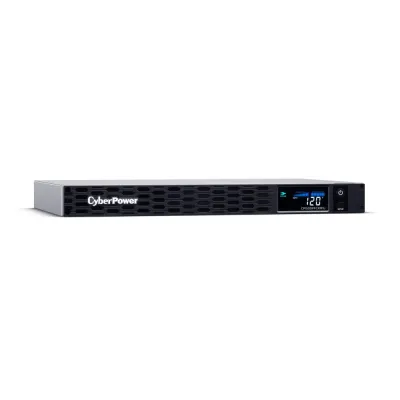 Cyber Power - CP1500PFCRM1U - 1500VA/900W 1U Rackmount UPS, 6 NEMA 5-15R Outlets, NEMA 5-15P Plug, 10 Ft Cord