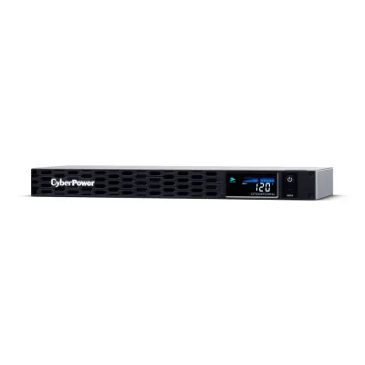 Cyber Power - CP700PFCRM1U - 700VA/400W 1U Rackmount UPS, 6 NEMA 5-15R Outlets, NEMA 5-15P Plug, 10 Ft. Cord