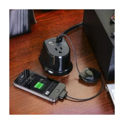 Cyber Power - CSP105U - 125V, 2 (2.1A shared) USB ports, 5 ft cord, 1 year warranty