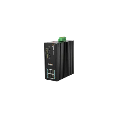 Wi-Tek - SP3006F - 4GE+2SFP Fiber Uplink Unmanaged Industrial PoE Switch with 4Port PoE