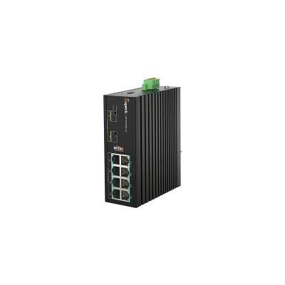 Wi-Tek - SP3010FM-L2 - 8GE+2*2.5G SFP  Fiber Uplink L2 Managed Industrial PoE Switch with 8Port PoE