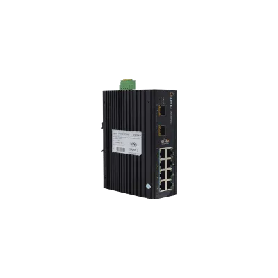 Wi-Tek - SP3010FM-L2 - 8GE+2*2.5G SFP  Fiber Uplink L2 Managed Industrial PoE Switch with 8Port PoE